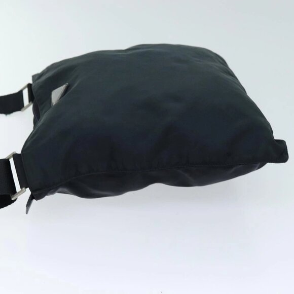 PRADA Shoulder Bag Nylon Black Auth bs13949 - Picture 4 of 16